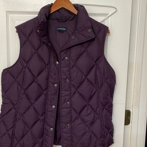 Lands End puffer vest